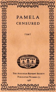 Pamela Censured book cover
