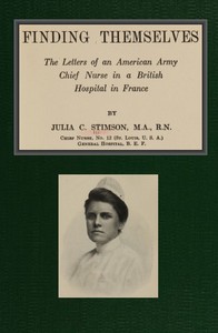 Finding Themselves: The Letters of an American Amy Chief Nurse in the British Hospital in France book cover