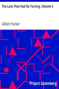 The Lane That Had No Turning, Volume 4 book cover