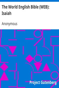 The World English Bible (WEB): Isaiah book cover